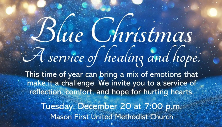 Blue Christmas Service Dec. 20th @ 7:00pm